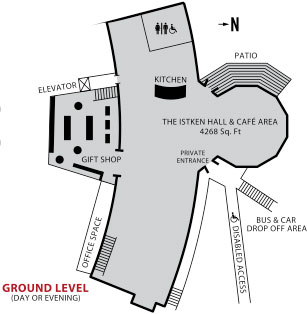 Ground Level Istken Hall Image Plan
