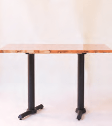 29.5”x44.5” Large Rectangular Bistro Tables
