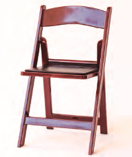 Cherrywood Folding Banquet Chairs