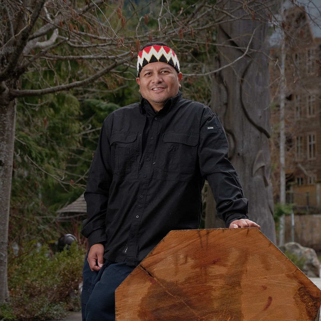 Carver Ray Natraoro for the SLCC Community Reconciliation Canoe