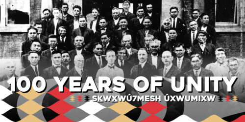 Squamish Amalgamation Exhibition 100 Years of Unity