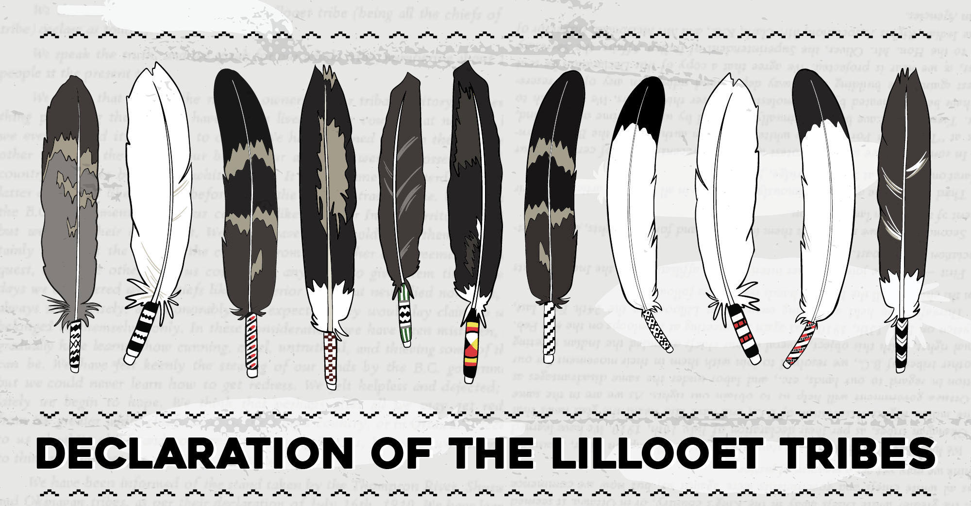 Declaration of Lillooet Tribes Exhibition
