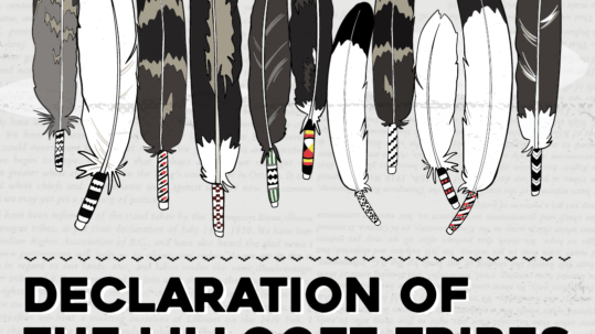 Declaration Lilllooet Tribes Exhibit Feature Image