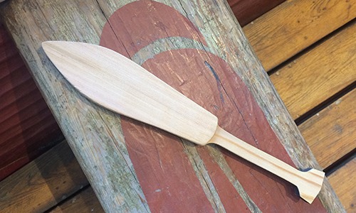 Cedar Paddle Rattle Workshop