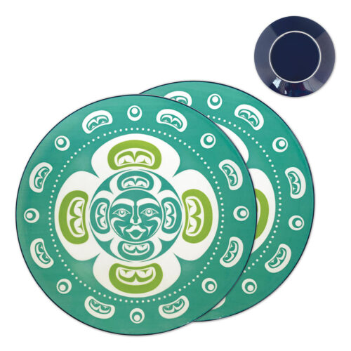 Native Northwest Moon Plate Set